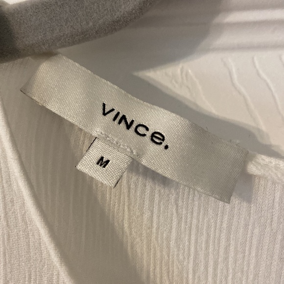 VINCE Dress Maxi size M white color length 50” bust 32” perfect for summer - Picture 3 of 16